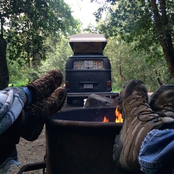 Vintage Surfari Wagons - Pfeiffer State Park camping - RV Rental Near Me - Avalon, California