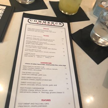 Commerce Kitchen - Menu Picture - American Near Me - Huntsville, Alabama Commerce Kitchen - Menu Picture - American Near Me - Huntsville, Alabama