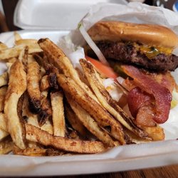 Foster's Grille - Burger and fries from Fosters
