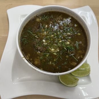 Cafe Pinton Ec - Caldo de manguera o salchicha $24 - Empanadas Near Me - Orlando, Florida