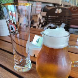 Restaurant Am Peenetal - Böhmisches Sankt Jaro Landbier im Krug, zum Selbereinschenken.  0,5 L