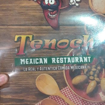 Tenoch Restaurant - Menu cover - Mexican Near Me - Toronto, Ontario