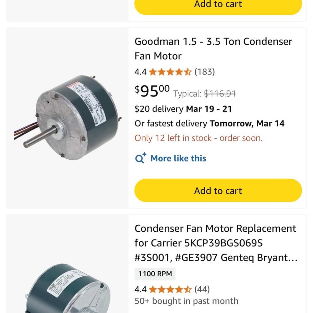 Grande Air Solutions - Cost for a condenser motor - Heating & Air Conditioning/HVAC Near Me - Pflugerville, Texas Grande Air Solutions - Cost for a condenser motor - Heating & Air Conditioning/HVAC Near Me - Pflugerville, Texas