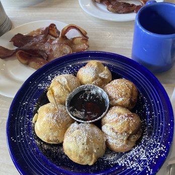 Old European - I highly recommend Sausage Abelskivers (they taste like a pancake ball) - Breakfast & Brunch Near Me - Spokane, Washington Old European - I highly recommend Sausage Abelskivers (they taste like a pancake ball) - Breakfast & Brunch Near Me - Spokane, Washington