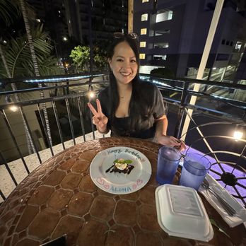 Genius Lounge - The view from our table - Japanese Near Me - Honolulu, Hawaii