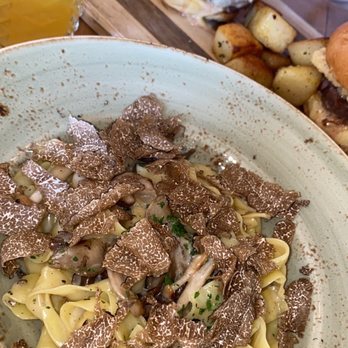 S Y Kitchen - Wild Mushroom Pappardelle and T - Bone Truffle Sliders - Italian Near Me - Santa Ynez, California S Y Kitchen - Wild Mushroom Pappardelle and T - Bone Truffle Sliders - Italian Near Me - Santa Ynez, California
