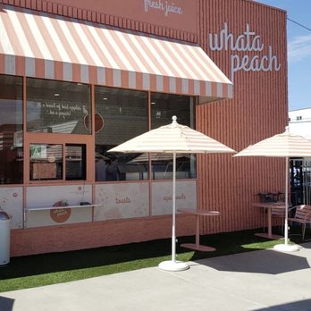 Whata Peach - The building is peachy color so you won't miss it! - Juice Bars & Smoothies Near Me - Studio City, California Whata Peach - The building is peachy color so you won't miss it! - Juice Bars & Smoothies Near Me - Studio City, California