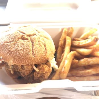 The Iron Press - Spicy Fried Chicken Sandwich - Beer Bar Near Me - Anaheim, California The Iron Press - Spicy Fried Chicken Sandwich - Beer Bar Near Me - Anaheim, California
