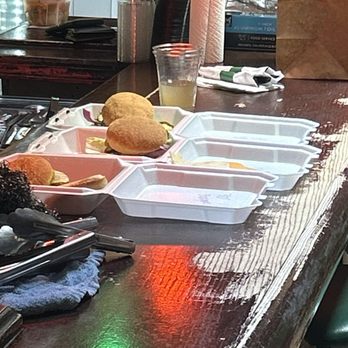 Ulrich's Rebellion Room - Buns waiting for burgers - Irish Near Me - Peoria, Illinois Ulrich's Rebellion Room - Buns waiting for burgers - Irish Near Me - Peoria, Illinois