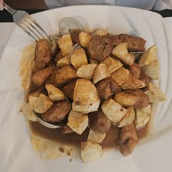 Spring Primavera Restaurant - Dried out pork and little necks