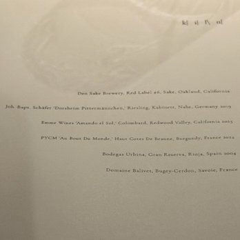 Kiln - Pairings - New American Near Me - San Francisco, California Kiln - Pairings - New American Near Me - San Francisco, California