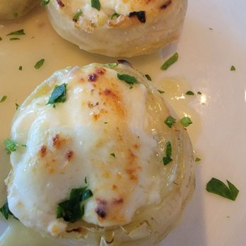 Il Posto Di Joey - Goat Cheese Stuffed Artichokes - Italian Near Me - Huntington, New York Il Posto Di Joey - Goat Cheese Stuffed Artichokes - Italian Near Me - Huntington, New York