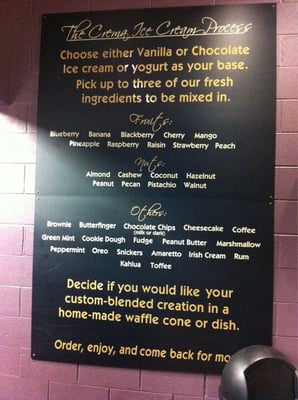 Menu photo 3 Crema Raleigh, NC