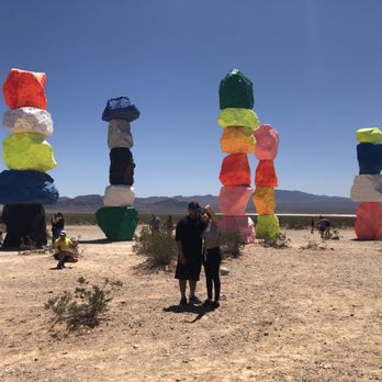Seven Magic Mountains - Public Art Near Me - Las Vegas, Nevada Seven Magic Mountains - Public Art Near Me - Las Vegas, Nevada
