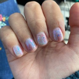 pinterest based nail design :)