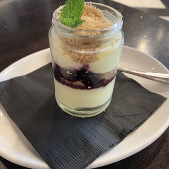 The General Public - Lemon blueberry compote dessert - New American Near Me - San Antonio, Texas The General Public - Lemon blueberry compote dessert - New American Near Me - San Antonio, Texas