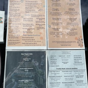 Mama's Egg House - Menu - Breakfast & Brunch Near Me - Idyllwild, California