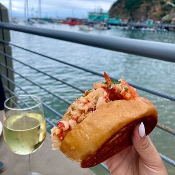 Bluewater Avalon - Lobster roll - Seafood Near Me - Avalon, California