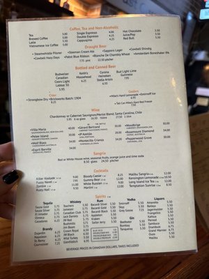 Menu photo 1 The Last Temptation Toronto, ON Menu photo 1 The Last Temptation Toronto, ON