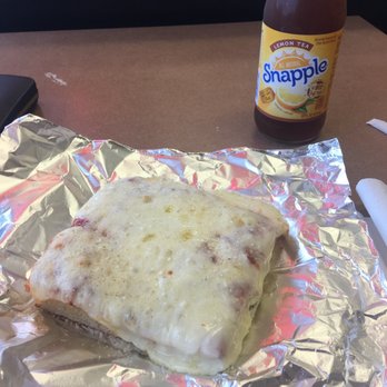 Plaza Pizza - $6.26 for one Sicilian slice and a Snapple. I think I just got ripped off - Pizza Near Me - Secaucus, New Jersey Plaza Pizza - $6.26 for one Sicilian slice and a Snapple. I think I just got ripped off - Pizza Near Me - Secaucus, New Jersey