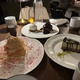 Ekmek Kataifi, Medjool date cake, Dubai Chocolate Cheesecake