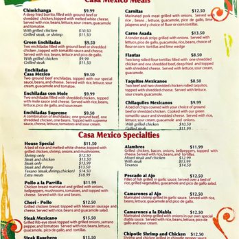 Casa Mexico 2 - Menu - Mexican Near Me - Warner Robins, Georgia Casa Mexico 2 - Menu - Mexican Near Me - Warner Robins, Georgia