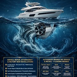 EC Ruff Marine - Bow and stern thruster specialists serving South Florida. EC Ruff Marine provides professional installation, repair, and maintenance.