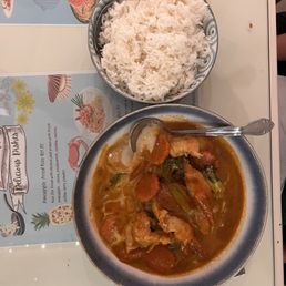 Panang Curry " Rice Sold Separately "