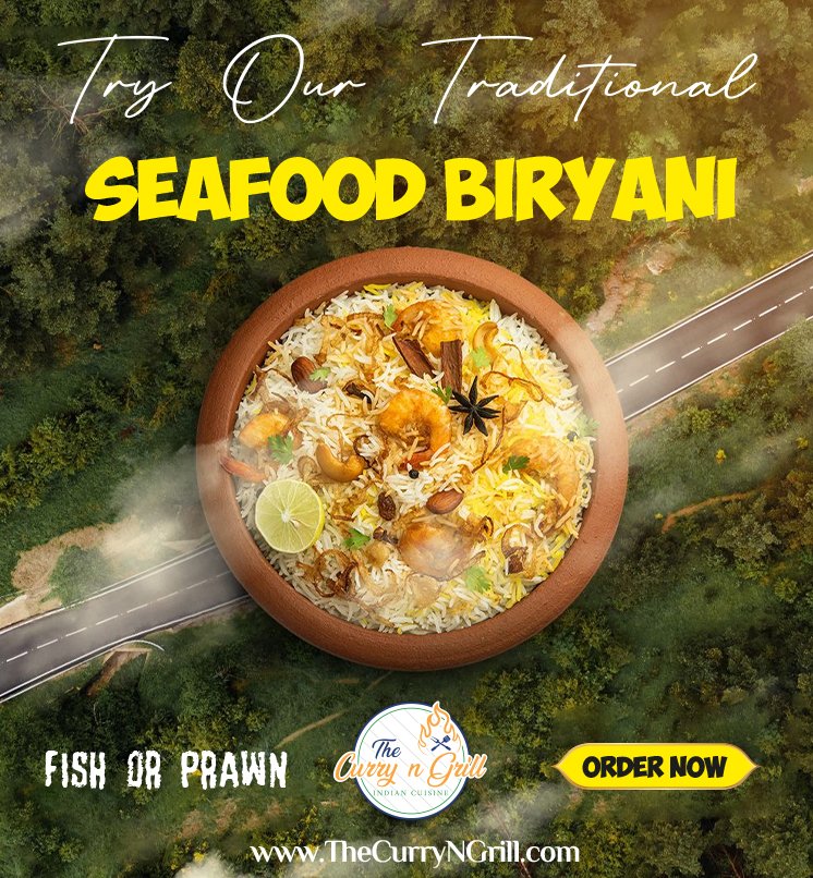 The Curry N Grill Logo