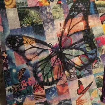 Puzzles USA - Butterfly collage - Toy Stores Near Me - Biloxi, Mississippi