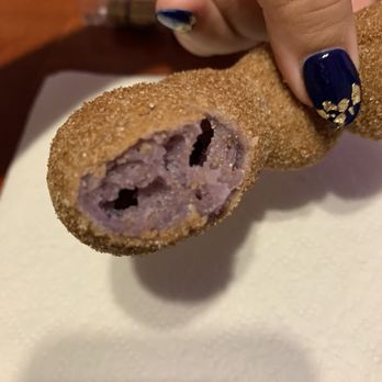 Mochinut - Inside is ube purple! - Donuts Near Me - Sacramento, California