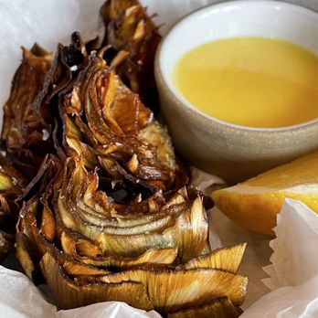 Folk - Artichokes. Don't get. Tough to eat. - New American Near Me - Nashville, Tennessee