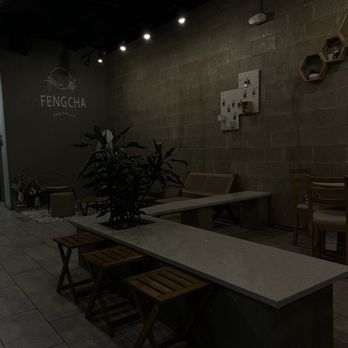 Feng Cha - Greenville - This is the space in which you can go and sit at, they even have chargers available !! - Desserts Near Me - Greenville, South Carolina Feng Cha - Greenville - This is the space in which you can go and sit at, they even have chargers available !! - Desserts Near Me - Greenville, South Carolina