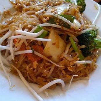 Sisters Thai - Veggie Pad Thai - delicious! - Thai Near Me - Fairfax, Virginia Sisters Thai - Veggie Pad Thai - delicious! - Thai Near Me - Fairfax, Virginia