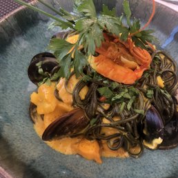 squid ink pasta