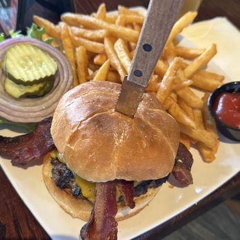 Madrona Arms - Madrona Burger w/ side of Fries - Irish Pub Near Me - Seattle, Washington Madrona Arms - Madrona Burger w/ side of Fries - Irish Pub Near Me - Seattle, Washington