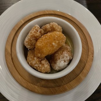 Muse Bar + Bistro - Corn nuggets that are complimentary - New American Near Me - Clermont, Florida Muse Bar + Bistro - Corn nuggets that are complimentary - New American Near Me - Clermont, Florida