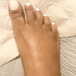 Lovely Nails - Pic of my gel pedi
