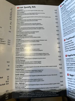 Menu photo 6 Kahi Sushi American Fork, UT