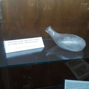 Gonzales Memorial Museum - Blown glass baby bottle - Museums Near Me - Gonzales, Texas Gonzales Memorial Museum - Blown glass baby bottle - Museums Near Me - Gonzales, Texas