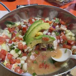 Fish and Shrimp Ceviche