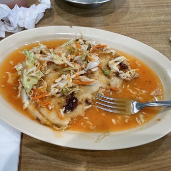 Las Pupusas Restaurant - Revuelta with curtido & tomato sauce. - Salvadoran Near Me - Las Vegas, Nevada Las Pupusas Restaurant - Revuelta with curtido & tomato sauce. - Salvadoran Near Me - Las Vegas, Nevada
