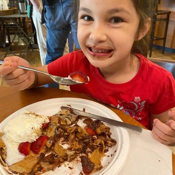 Crepes Parisiennes - Nutella crepe with strawberries and whipped cream - Creperies Near Me - Pittsburgh, Pennsylvania