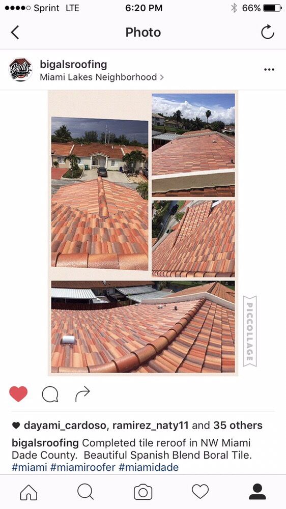 Slide of Big Al's Roofing