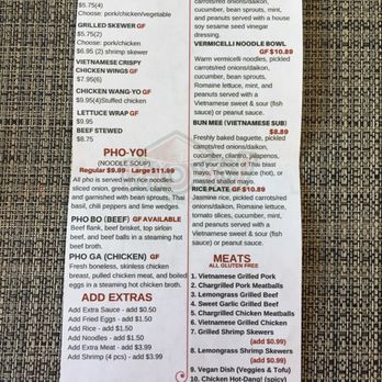 Pho Yo - Takeout menu - Vietnamese Near Me - Winnipeg, Manitoba Pho Yo - Takeout menu - Vietnamese Near Me - Winnipeg, Manitoba