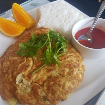 Ocean Thai - Thai style omelette over Rice - Thai Near Me - San Francisco, California Ocean Thai - Thai style omelette over Rice - Thai Near Me - San Francisco, California