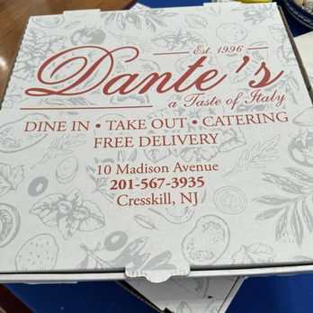 Dante's Pizza & Restaurant - Pizza Near Me - Cresskill, New Jersey Dante's Pizza & Restaurant - Pizza Near Me - Cresskill, New Jersey