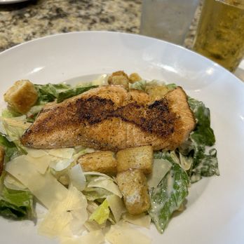 Cheddar's Scratch Kitchen - Caesar Pasta Salad with Grilled Salmon - Comfort Food Near Me - Yukon, Oklahoma Cheddar's Scratch Kitchen - Caesar Pasta Salad with Grilled Salmon - Comfort Food Near Me - Yukon, Oklahoma
