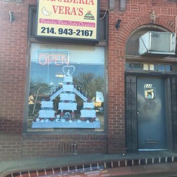 Vera's Bakery - This is the outside of the business. It is small almost like a hole in the wall type place.  Pastries are reasonably priced. - Bakeries Near Me - Dallas, Texas