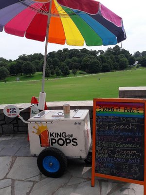 King of Pops Cart by null